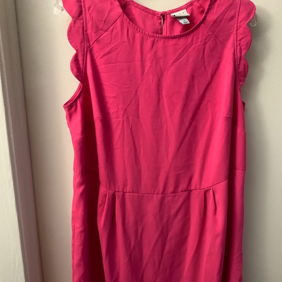 hot pink sun dress